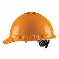 Cordova Duo Safety, Ratchet 4-Point Cap-Style Vented Hard Hat - Orange H24R3V